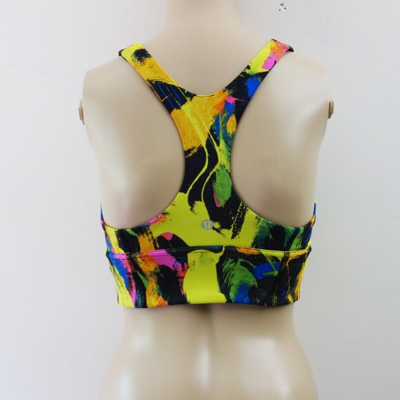 Lululemon Wunder Train Longline Bra *Medium Support, C/D Cup Undertone Black (6) - Picture 6 of 9